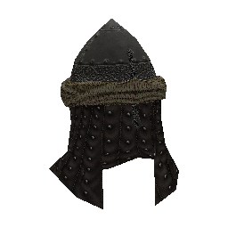 92 | Saracen Helmet with Leather | itm_helm_saracin_c