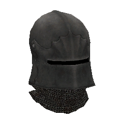 115 | Visored Sallet with Coif | itm_visored_salet_coif