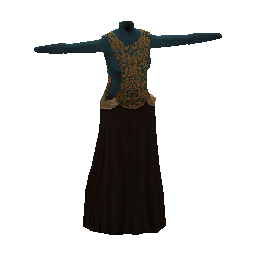 152 | Blue Dress | itm_lady_dress_blue