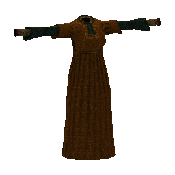 158 | Orange Dress | itm_sarranid_lady_dress_b
