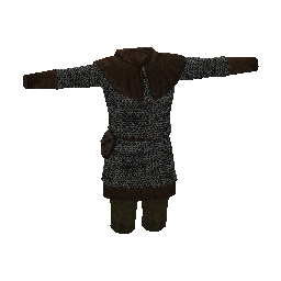 267 | Peasant Mail with Cape | itm_fred_peasant_mail