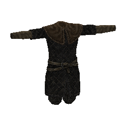 269 | Black Gambeson with Cape | itm_cwe_archer_armor_1