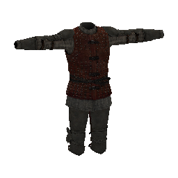 300 | Red Brigandine with Plate | itm_brigandine_red_a