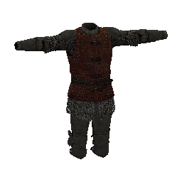 304 | Red Brigandine with Plate and Mail | itm_brigandine_red_mail